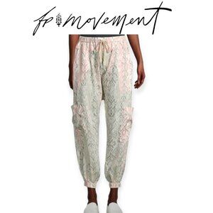 Free People Movement Slouchy Harem Pants Small Lyocell Boho Yoga Lounge Soft